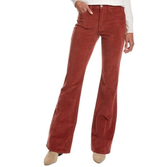 Joe's Jeans High rise flare corduroy red size 25 - Picture 1 of 7